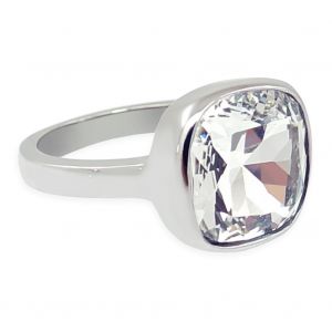 Damen-Ring Silber Crystal mit Markenkristall NOBEL SCHMUCK