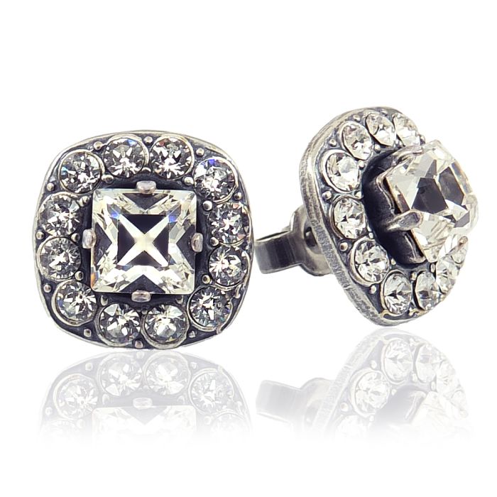30559 Vintage Swarovski Kristallen Ohrstecker 35mm