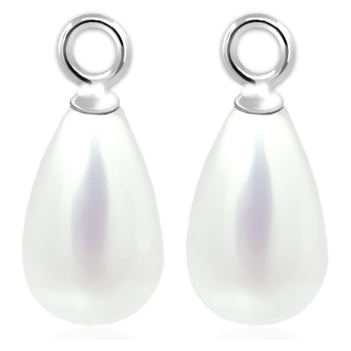 Thomas Sabo Charm-Anhänger Perle Mit Schleife Connect Silber - CC1323
